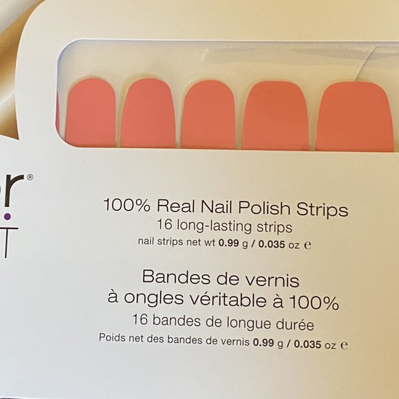 Color Street Nail Strips ~ Caribbean Coral - Picture 1 of 6